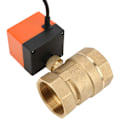 Miniatyrbillede 6 af 8: 220V AC G2 DN50 Motoriseret kugleventil i messing til elektrisk styring