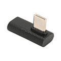 Miniatyrbild 5 av 8: 90 Graders USB-C-adapter hane till hona 10 Gbps ABS Plug and Play USB-C Vinkeladapter för telefon, bärbar dator, laddning