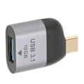 Miniatyrbillede 5 af 8: USB 3.1 til Type C Adapter 10 Gbps Transmission Aluminium Alloy USB 3.1 Hun til Han Adapter til Laptop Printer
