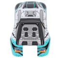 Miniatyrbilde 7 av 8: RC Bilkarosseri PVC Reservedeler Høy Slagfasthet Karosseriramme for SCY 16101PRO 1/16 RC Biler Cyan