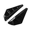 Miniatyrbillede 5 af 8: 2 stk. bil sideventil Trim Auto udvendigt tilbehør Erstatning for X5 F15 X5M F85 2019-2021 Carbon Fiber Style