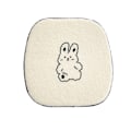 Miniatyrbild 1 av 8: Bilstolsdynor Ljuvlig stil Fleece Exakt sömnad Anti-halk Söt bilkudde för fordon Främre raden Bunny för främre raden