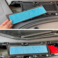 Miniatyrbild 6 av 8: Skyddskåpa för billuftventil Enkel installation Byte av luftkonditioneringsgaller för Tesla Model 3 2021 till 2023