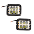 Miniatyrbilde 8 av 8: Combo LED arbeidslys 9 til 32V 3000LM IP67 Vanntett Universal Offroad tåkelys for ATV-er SUV-er lastebiler