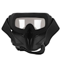Miniatyrbillede 8 af 8: Motorcykelbriller Herre Dame Snescooterbriller Ski Snowboard Vinter Sne Vindtæt Udendørs Maske Solbriller Mat Sort