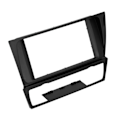 Miniatyrbild 8 av 8: 2DIN Navigation Frame Center Console Dashboard Byte för 3-serien E90/91/E92/E93 2004-2012