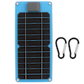 Miniatyrbillede 1 af 8: Solpanellader Solar 8W 5V Bærbar Vandtæt Bilbatterilader Til Bådtrailer RV