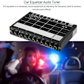 Miniatyrbillede 4 af 8: Bilradio Modificeret grafisk Equalizer EQ 7s Bilradiotuner med 3,5 mm Aux in & rat