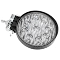 Miniatyrbilde 6 av 8: 9LED 27W Arbeidslys 6000K 2700lm Høy Lysstyrke Frontlys IP67 Beskyttelse for ATV UTV Lastebil