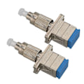 Miniatyrbild 2 av 8: 2 st FC hane till SC hona Adapter FC UPC hane till SC UPC hona Single Mode Hybrid Optisk Fiberkontakt Adapter