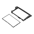Miniatyrbilde 4 av 8: 2Din Bilradio Ram Fascia Bezel Trim Kit Erstatning for SSANG YONG Actyon/ Kyron 2006-2009