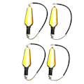Miniatyrbillede 2 af 8: 12-LED blinklys 12V Ingen stråling til udskiftningsreserve til motorcykelmodifikation