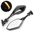 Miniatyrbillede 5 af 8: 2 stk. motorcykel LED blinklys spejle Passer til Honda CBR600RR/ CBR1000RR/ CBR250R/ CBR500R/ CBR300R