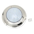 Miniatyrbillede 2 af 8: 6,5 tommer Båd LED Courtesy Light 12VDC 30 LED Lampeperler 316 Rustfrit stål til campingvogn RV badeværelse hall