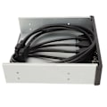 Miniatyrbilde 4 av 8: 5,25 tommers USB 3.0 Frontpanel Hub 4 porter 5 Gbps høy hastighet 19-pinners USB Frontpanel Hub for PC-datamaskin
