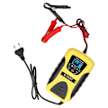 Miniatyrbillede 5 af 8: Automatisk batterioplader 7-trins 12V 7A LCD-skærm pulsreparationsfunktion til bilplæneklipper motorcykel EU 100-240V