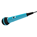 Miniatyrbilde 4 av 4: Passer for Switch-spill med to-personers kablet mikrofon - rød og blå med Switch PS5/PS4/XBOXONE/PC - 2 spillmikrofoner