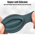 Miniatyrbilde 4 av 4: Apple Airtag lyseblått silikondeksel