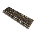Miniatyrbilde 6 av 8: Keycap-sett 132 taster Høytransparent PC CBSA Høyde Matt Ergonomisk DIY Erstatningstaster for Mekanisk Tastatur Svart