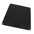 Miniatyrbillede 3 af 8: Solpanel Kit 15W Dual Output Vandtæt Monokrystallinsk Solar Batteri Opladningspanel til Bil Båd Trailer RV 5V 12V Sort