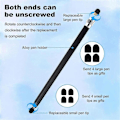 Miniatyrbillede 3 af 5: 4 stk. touch screen stylus til iPad tablet, gratis 6 stk. touch screen stylus til mobiltelefon, med to gummispidser