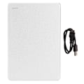 Miniatyrbild 1 av 8: 2,5 tum Extern Hårddisk Bärbar USB3.0 5 Gbps Hög Hastighet Ultra Slank Metall Extern Hårddisk för Win för OS Silver 80 GB