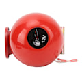 Miniatyrbild 3 av 8: 12V 115dB Retro Electric Bull Horn Red Car Högtalare Universal för ATV RV Båtlastbil