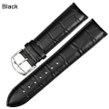 Miniatyrbild 6 av 11: Klockarmband i Läder (Vintage-design) Blå 12mm