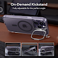 Miniatyrbild 3 av 6: ESR iPhone 14 Pro Max Skal KickStand HaloLock MagSafe Lila
