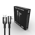 Pikkukuva 2 / 6: Oculus Link -kaapeli VortexVR 5m + kiinnityselementti | USB-A | Quest 3:lle (tai Quest 2:lle) | SteamVR | SideQuest