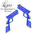 Miniatyrbild 5 av 8: Replika av kontrollpistol för Meta Quest 3, 3S | Blå