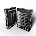 Miniatyrbild 4 av 8: USB-C-kabelset 10m + kabelkrokar | Meta Quest 3 (eller Quest 2)