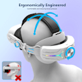Miniatyrbillede 7 af 10: Head Strap Elite Strap med 12000 mAh batteri | til Meta Quest 3S &amp; Quest 3