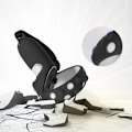 Miniatyrbild 7 av 9: KOMBINERAD: Handkontrollskydd + hållare för Oculus Quest 2 - Blå