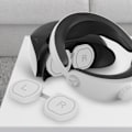 Miniatyrbillede 6 af 6: Silikone-linsebeskyttelse til PSVR2 | Grå