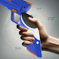 Miniatyrbillede 2 af 8: Replika af controller-pistol til Meta Quest 3, 3S | Blå