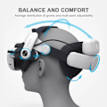 Miniatyrbilde 3 av 7: BOBOVR M3 Pro| Stropp med batteri for Meta Quest 3S & Quest 3