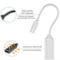 Pikkukuva 3 / 5: Usb C - Hdmi -sovitin, 4K Type-c - Hdmi -sovitin Thunderbolt 3:lle Silver