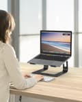 Miniatyrbillede 3 af 4: Notebook Stand, Aftagelig Ergonomisk Computer Stand A