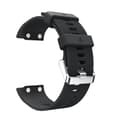 Silikoninen ranneke yhteensopiva Garmin Forerunner 35 / Garmin Forerunner 30F musta black