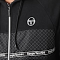 Miniatyrbillede 4 af 4: Sweat Zippé Capuche Sergio Tacchini Nosmud Svart jag