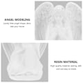 Miniatyrbillede 2 af 3: 1 stk. Resin Bedende Engel Dekoration Ornament Skrivebordsindretning til Hjemmekontor