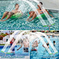 Miniatyrbild 4 av 5: Simbassäng Fontän Ställ Damm Vattenfall Fontän Fluorescerande Justerbar Pool Dekoration Kylning