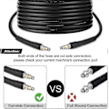 Pikkukuva 2 / 5: 10m Painevesuriletku Korvaava Karcher K-sarjan painepesureille K2 K3 K4 K5 K6 K7 Click Plug Pikaliitin (10) f26