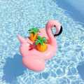 Pikkukuva 2 / 5: Puhallettava kelluva juomateline, Flamingo-lasinaluset, jossa on 4 reikää
