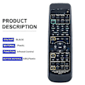 Miniatyrbilde 5 av 5: Fjernkontroll kompatibel med Pioneer Receiver AXD7247 R VSX-D510 VSX-D209 VSX-D409 D511 Vsx D510