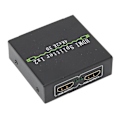 Miniatyrbild 1 av 2: HD Multimedia Interface Splitter 1 in 2 Out 4K 30Hz Aluminiumlegering Skärmsplitter 100240VEU Plug