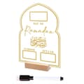 Ramadan Kalender, Ramadan Adventskalender, Dage af Ramadan Akryl Nedtællingskalendere Nedtælling til