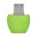 Miniatyrbild 3 av 3: Tecknad U Disk Grön Uggla Utseende Höghastighets Masslagring Flash Drive Minnesenhet 16GB