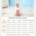 Miniatyrbild 3 av 5: Unisex baby Vinter Höst Flanell Huva Romper Cosplay Jumpsuit Hög kvalitet White 2 5 Months